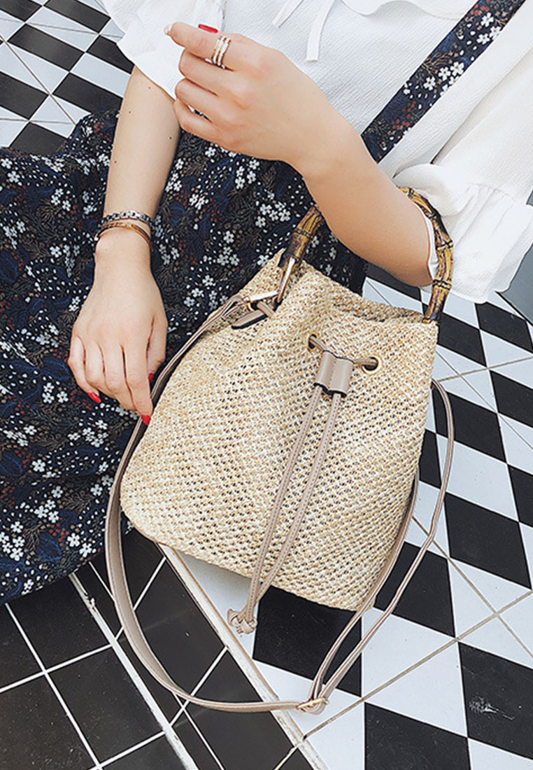Straw Single Shoulder Diagonal Bag CA072918
