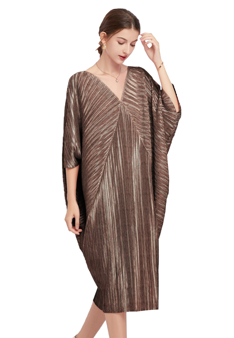 2023 Summer New Elegant Batwing Sleeve Dress CA080721BK