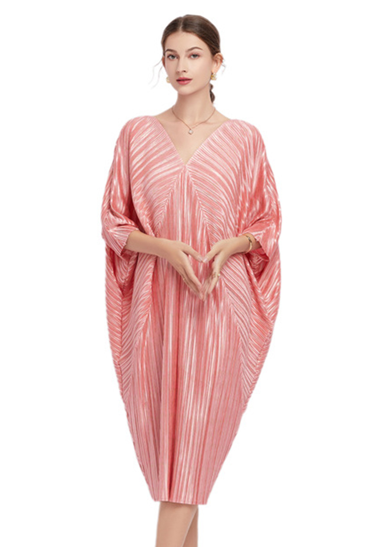 2023 Summer New Elegant Batwing Sleeve Dress CA080721BK