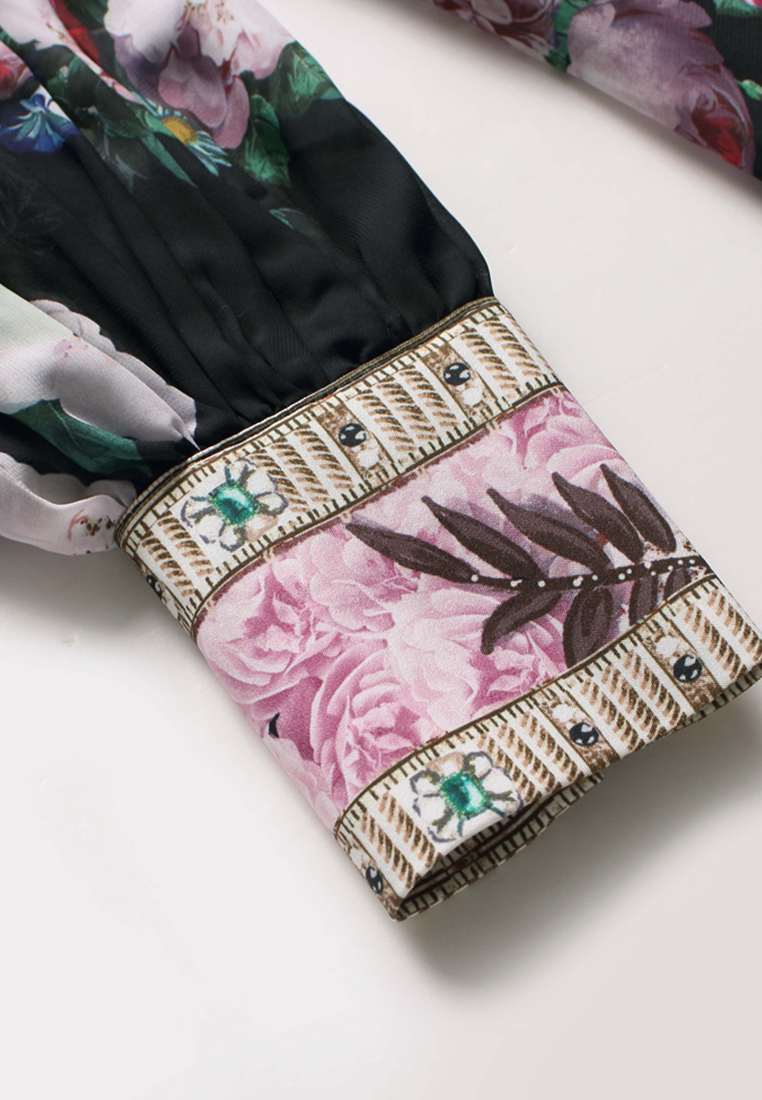 Fashion Design Vintage Lady Floral CasualElegant Dresses CA081602