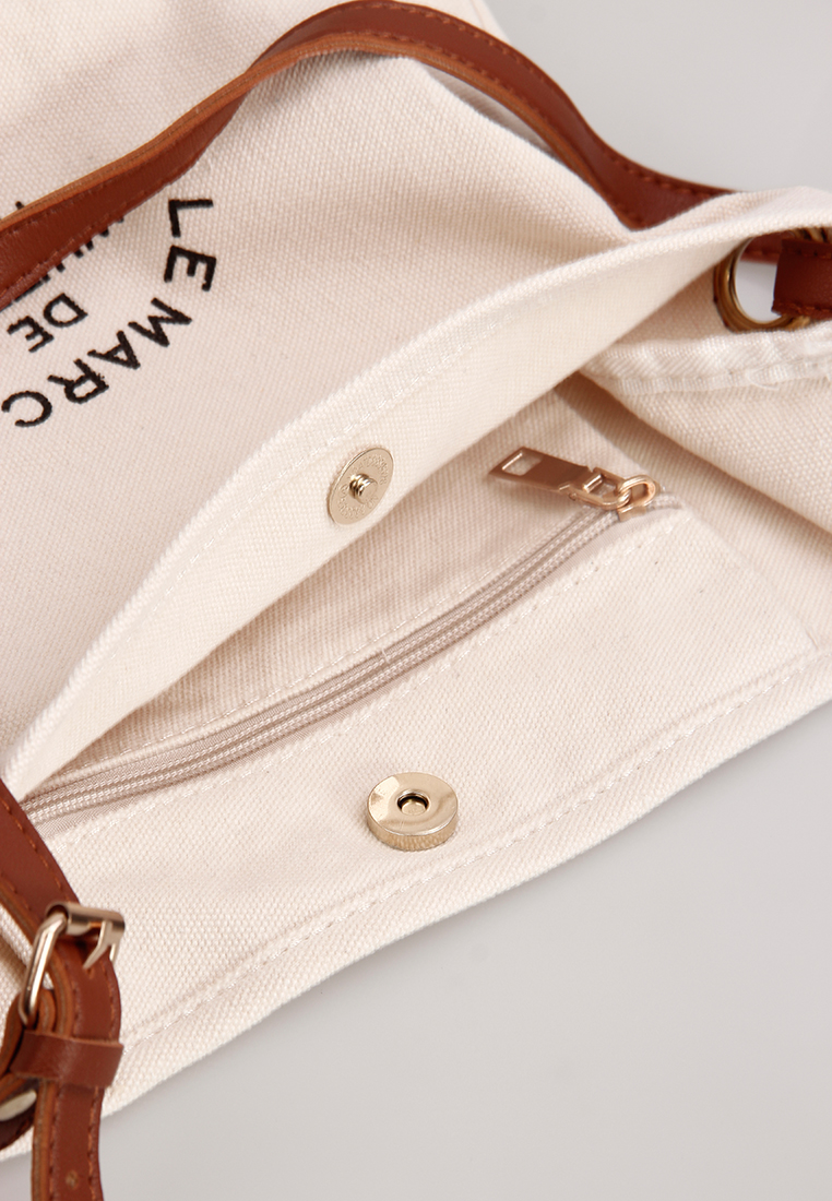 --Simple Canvas Tote Bag CA090906