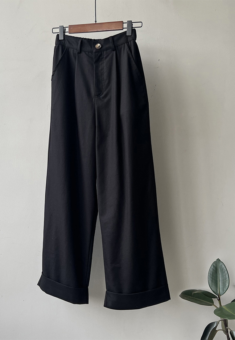 Autumn New Tencel Cotton Wide Leg Casual Pants for Women CA091905W