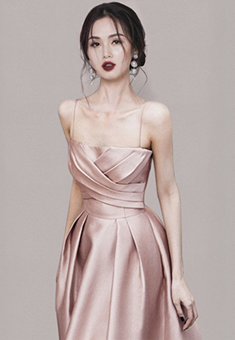 New French high end suspender dress CA100556