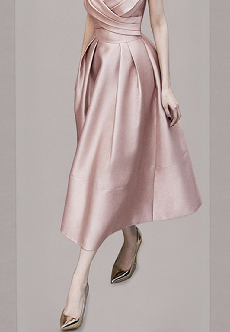 New French high end suspender dress CA100556