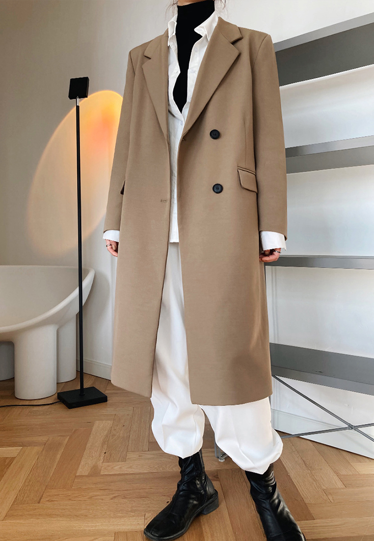 A mid-length casual Korean blazer CA112101KI