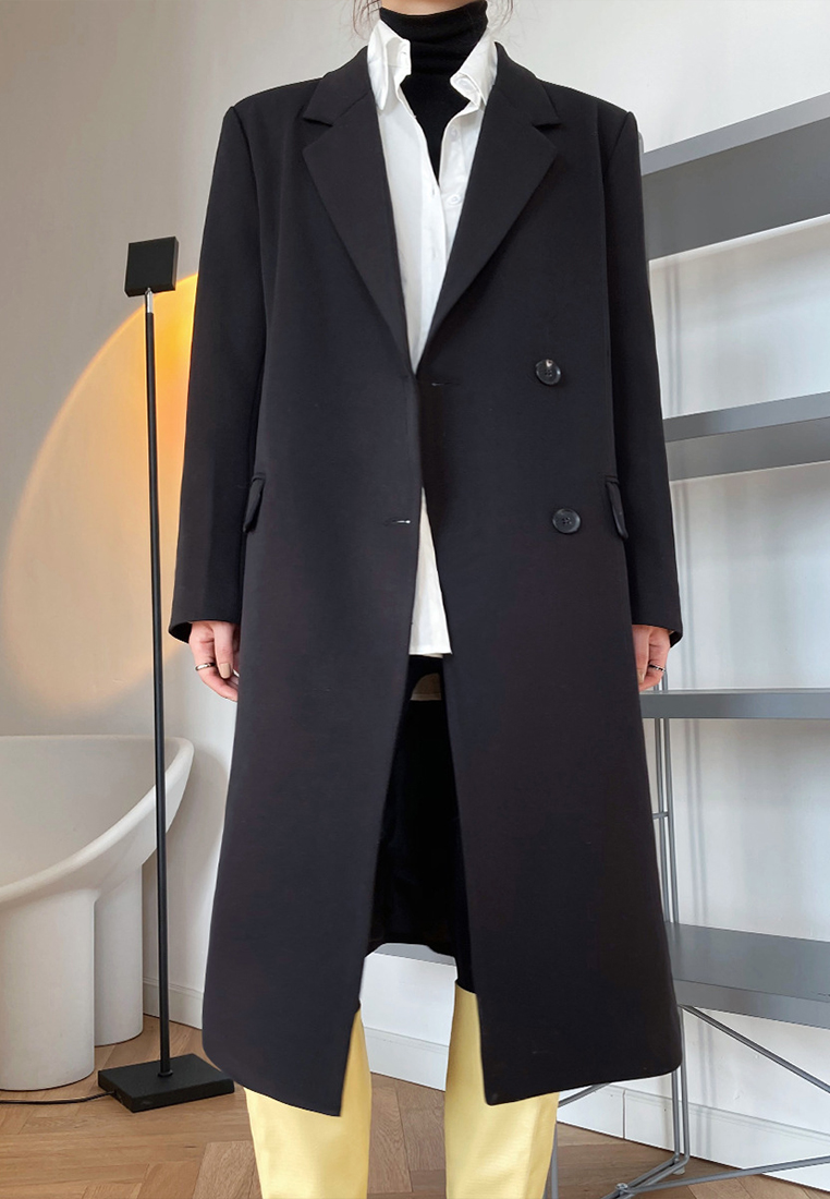 A mid-length casual Korean blazer CA112101KI