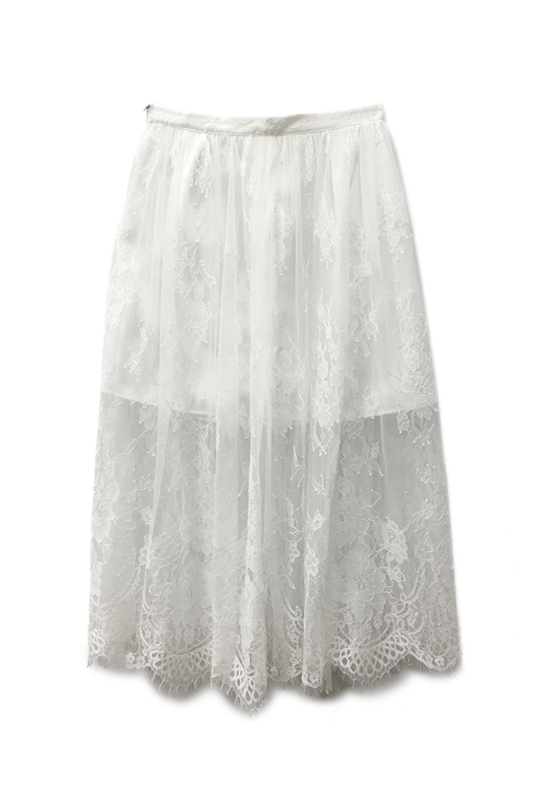 --Hong Kong Designer 1822 Retro Lace Skirt DF200510-S