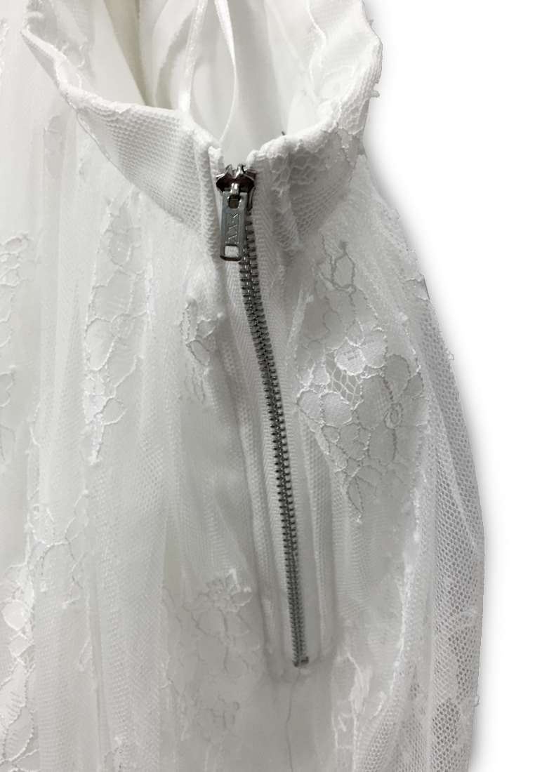 --Hong Kong Designer 1822 Retro Lace Skirt DF200510-S