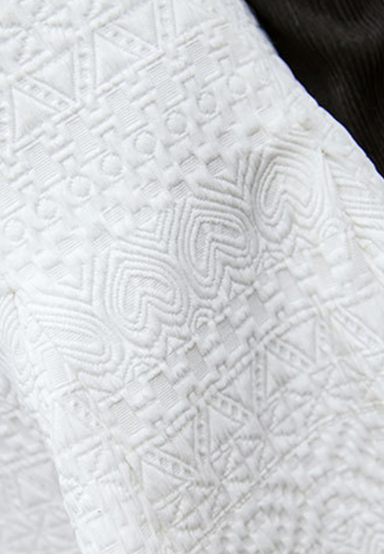 --White Round Skirt K20041802-S