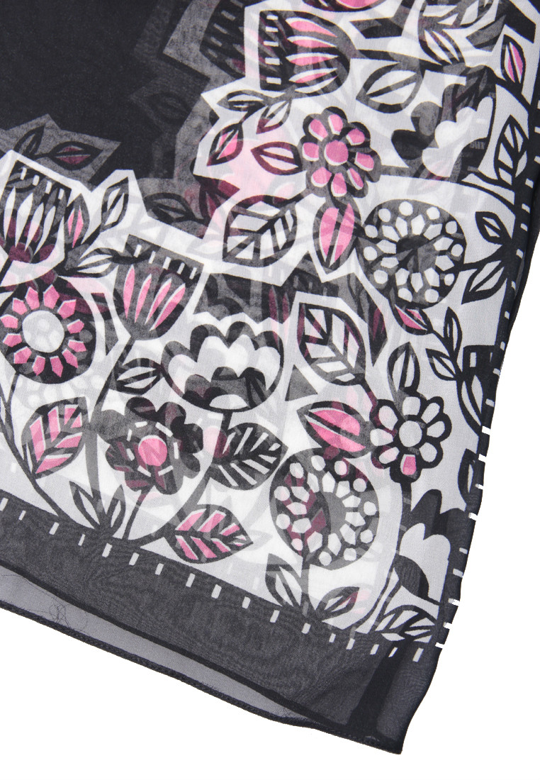 --See Through Floral One Piece Dress K20052104