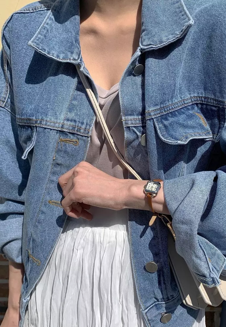 Long Sleeved Denim Jacket K092605