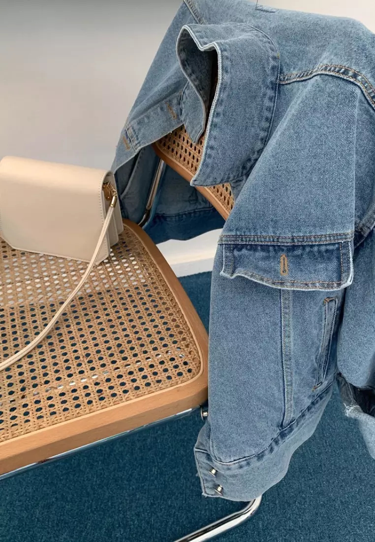 Long Sleeved Denim Jacket K092605