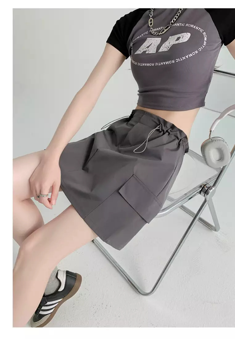 New sports style skirt K070805PI-sunnydaysweety