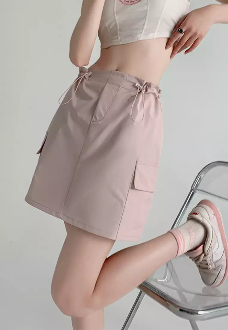 New sports style skirt K070805PI-sunnydaysweety