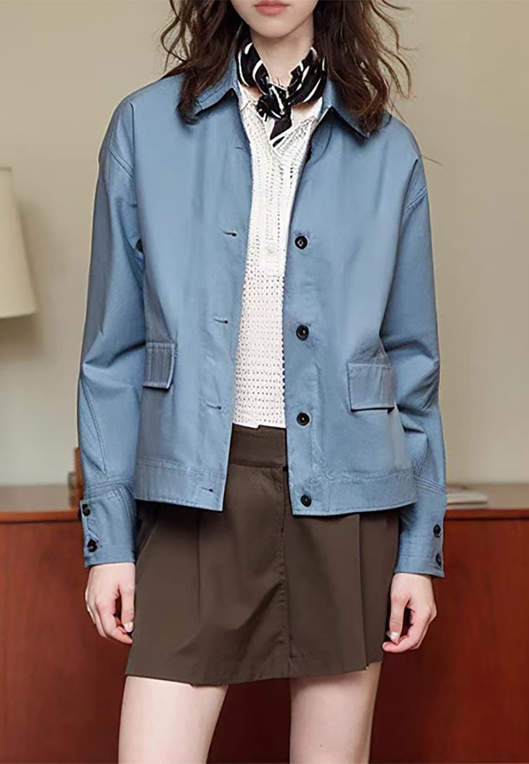 New simple short jacket CA25091401KI