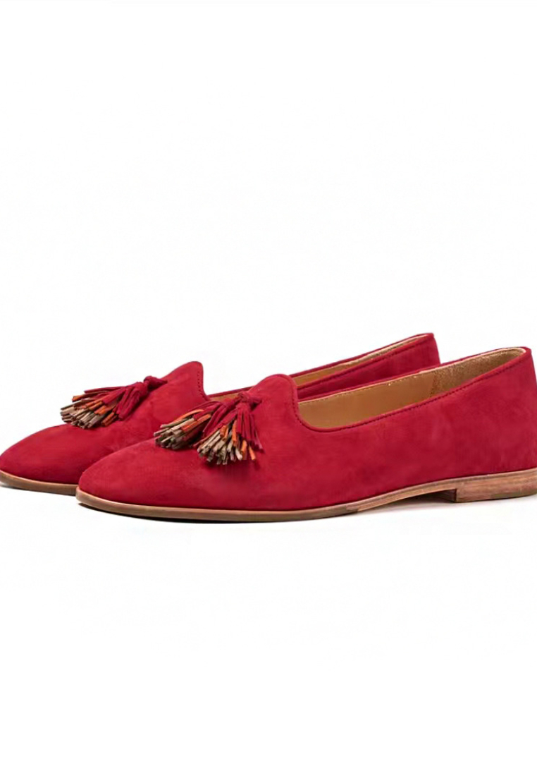 Leather buckle chunky heel Mary Jane shoes square toe high heels CA25112811YE