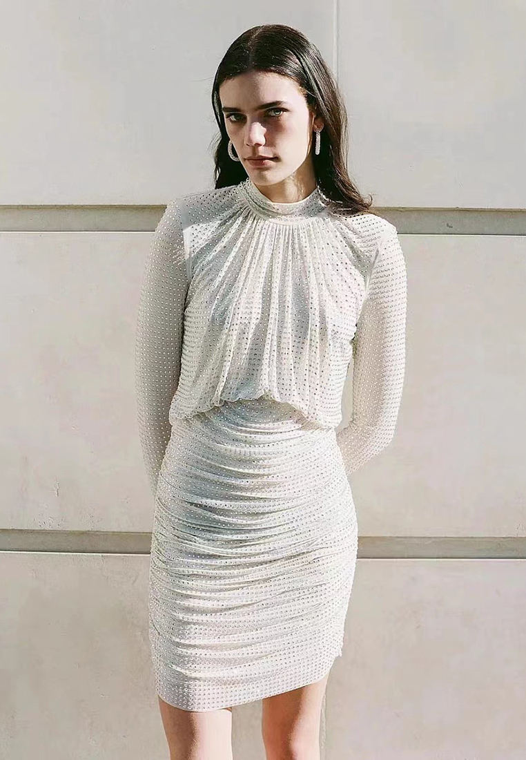 French sequin dress CA24102501W