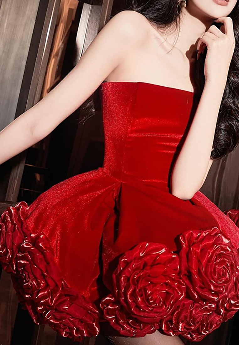 2024 slim fit elegant temperament dress CA242111901BK