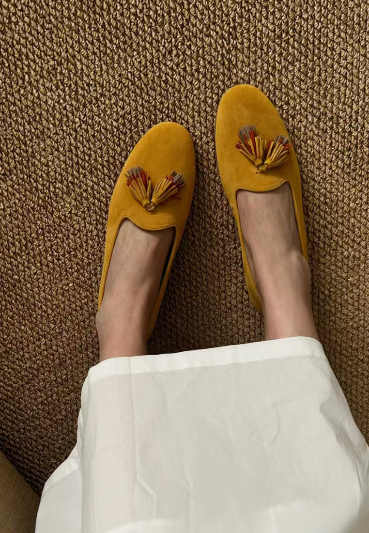 Leather buckle chunky heel Mary Jane shoes square toe high heels CA25112811YE