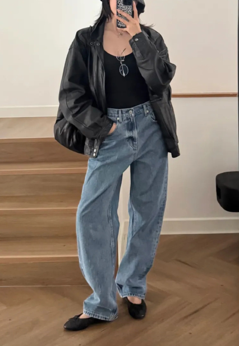 Bow-knot comfortable granny shoes for commuting women CA25112807BK