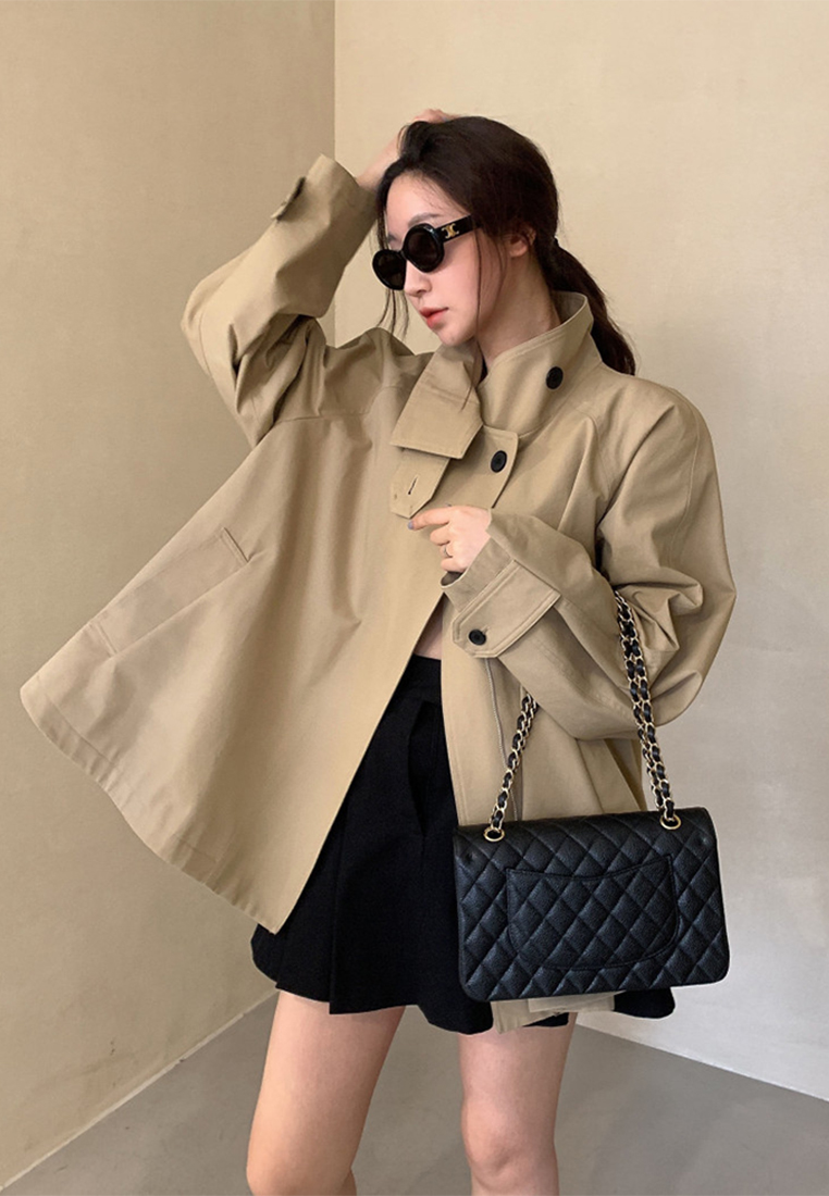 New Korean fashion style windbreaker jacket CA241128145BE