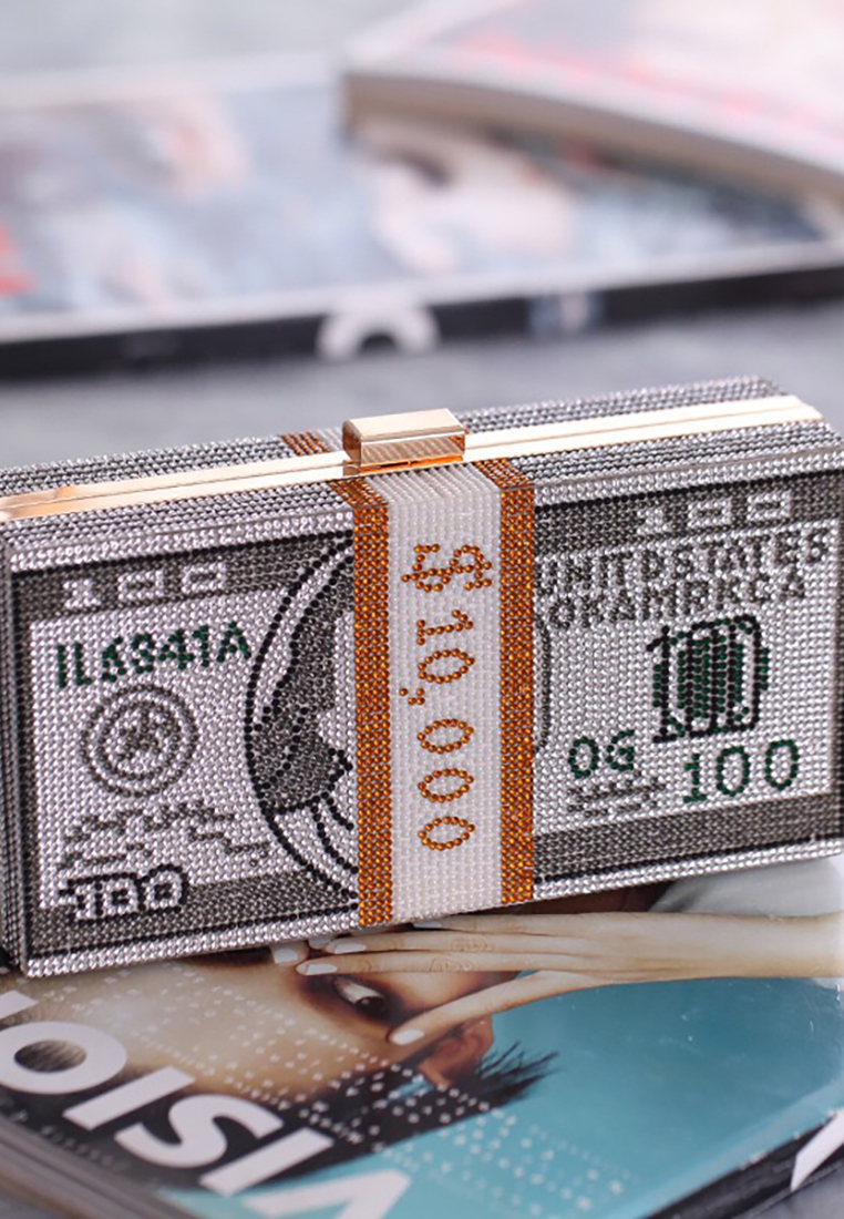 Creative and fashionable rhinestone handbag CA24121014RD