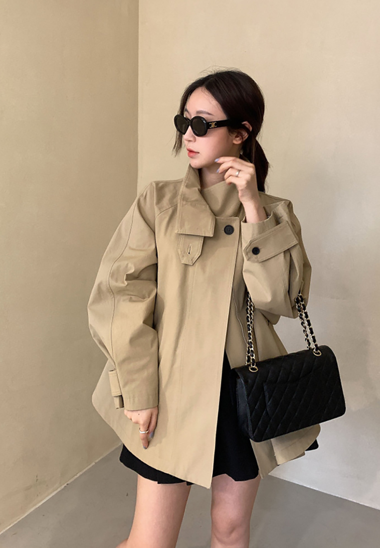 New Korean fashion style windbreaker jacket CA241128145BE