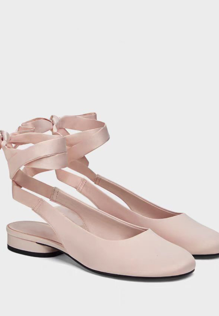 Spring Cross-Strap Backless Sandals CA25112814PI