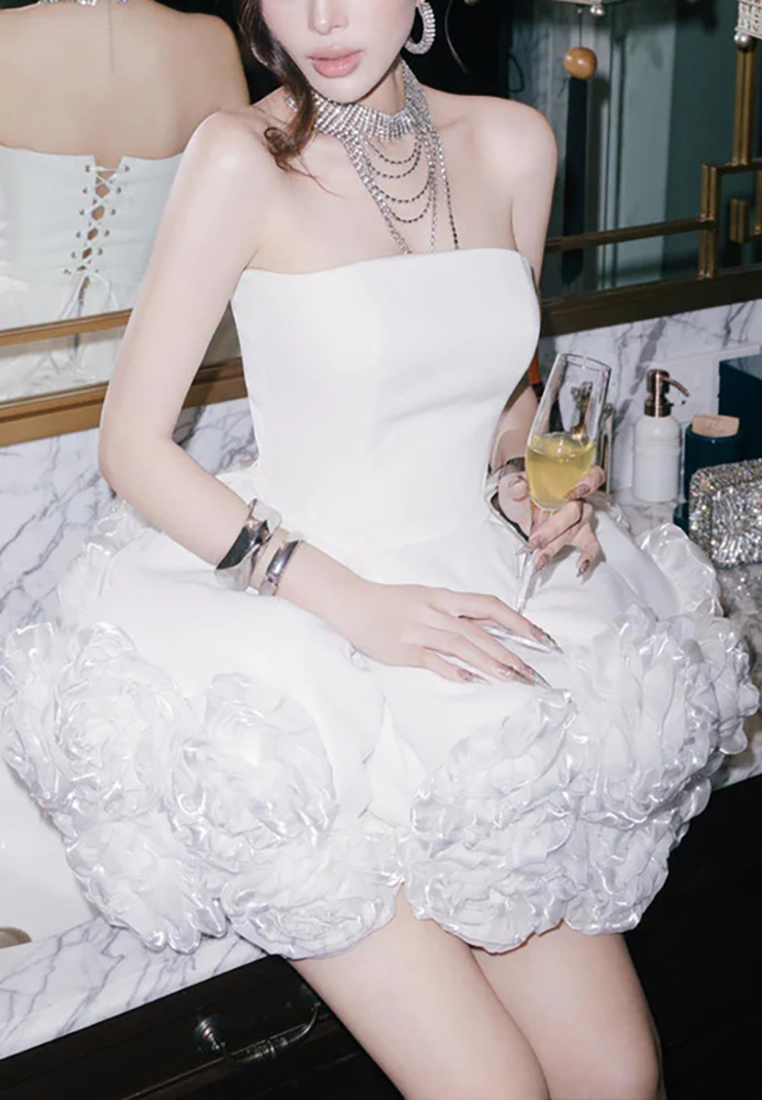 2024 slim fit elegant temperament dress CA242111901BK