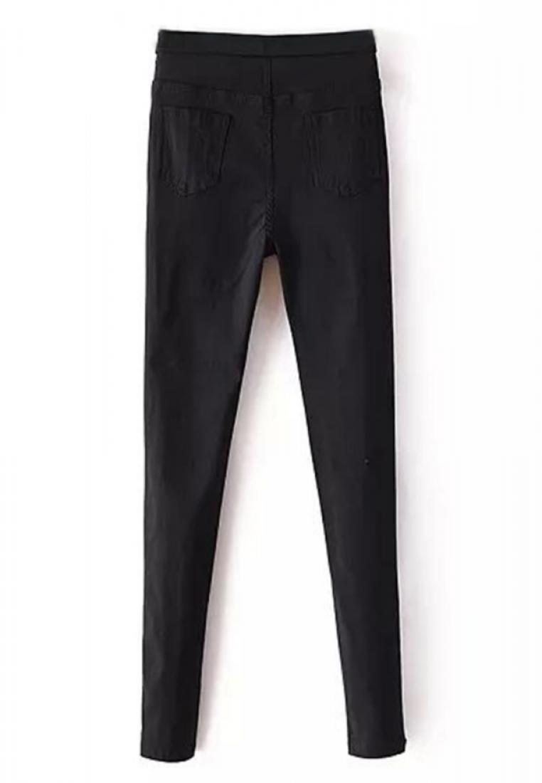 --Simple Black Trousers R0325681-S