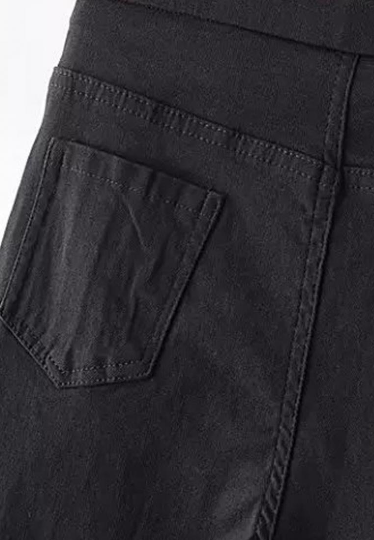 --Simple Black Trousers R0325681-S