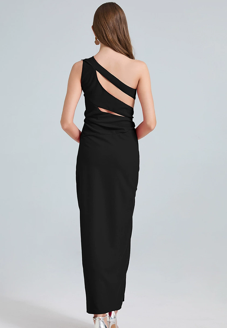 European and American sexy hollow sleeveless slim dress CA25021336RD