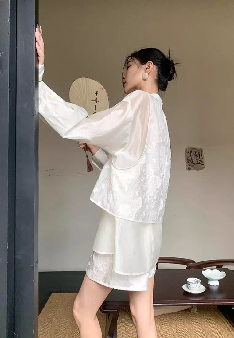 Vintage boutique fashionable shorts CA24092308