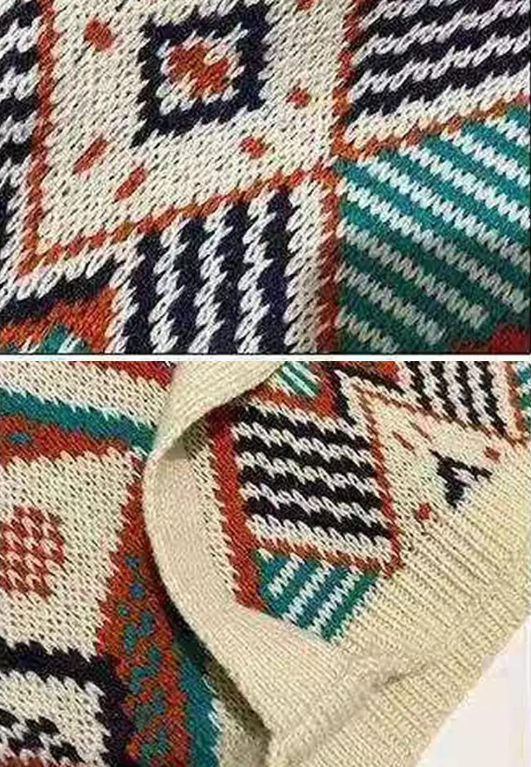 Wool knitted hand knitted bag hand shoulder bag A12181303BE