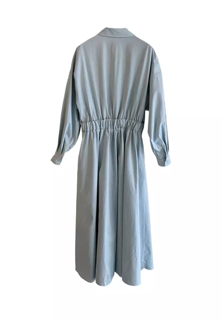 New French slim fit dress with temperament CA24092504BL