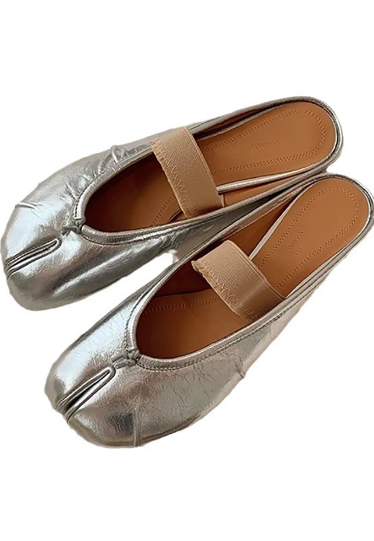 Tibi one-strap split-toe closed-toe slippers for outdoor wear CA25021329SL