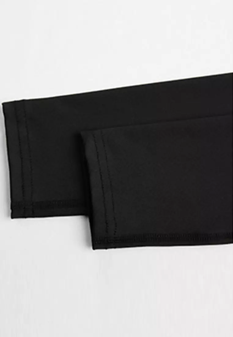 High-Waist Stretch Tights A081022PU