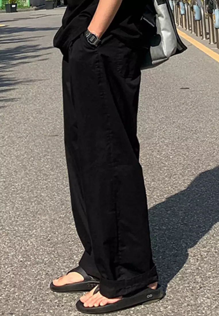 Casual Versatile Loose Wide Leg Long Pants A22050337