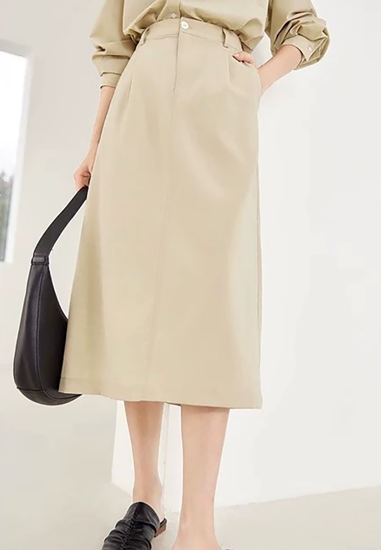 2025 Spring and Summer New Casual Skirt Two-Piece Set CA25031102BL