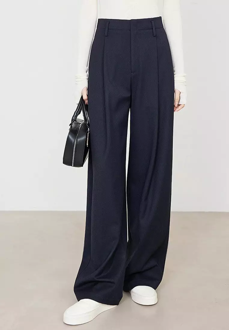 New elegant pants with refined temperament CA24092303BL