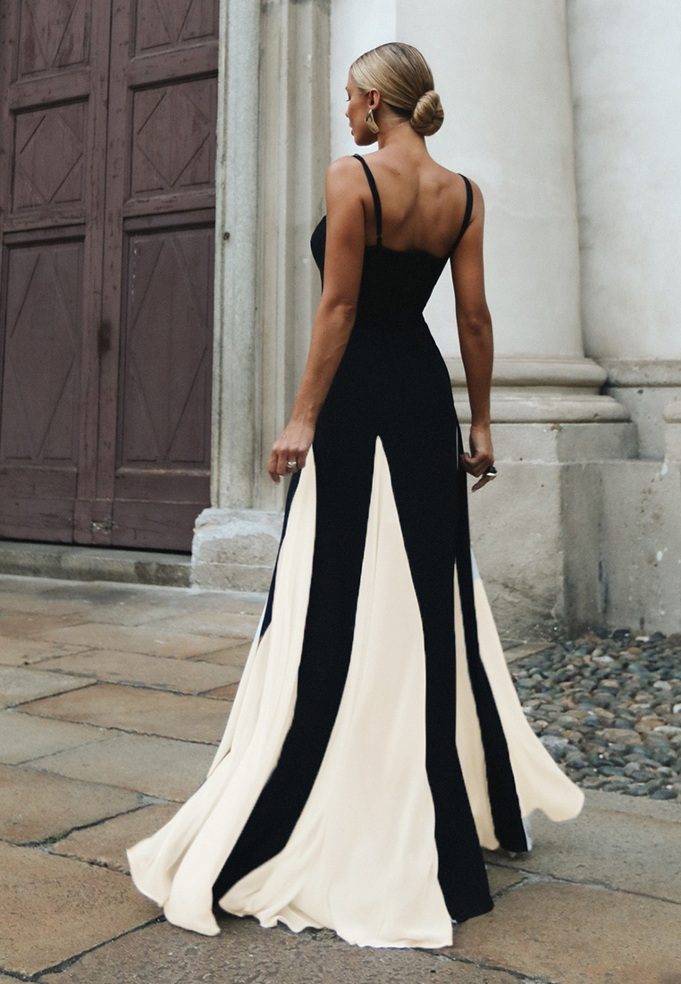 New elegant and sexy camisole dress CA25042224BK