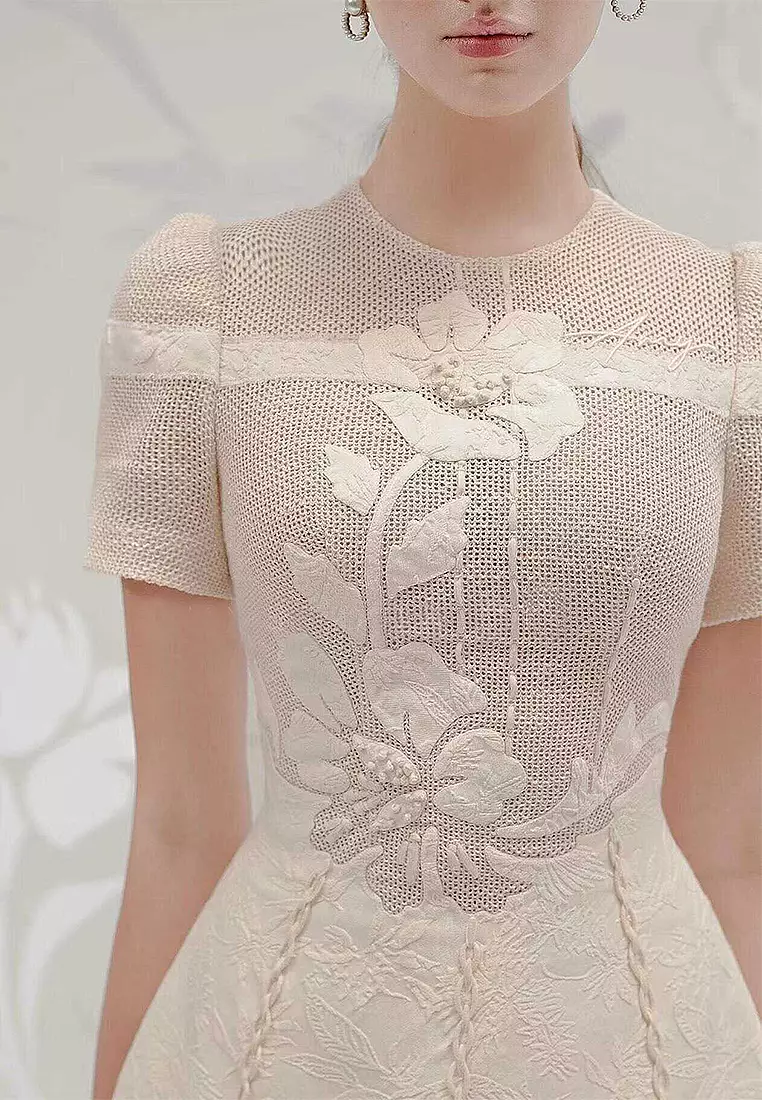 New slim fit dress with temperament CA24102537BE