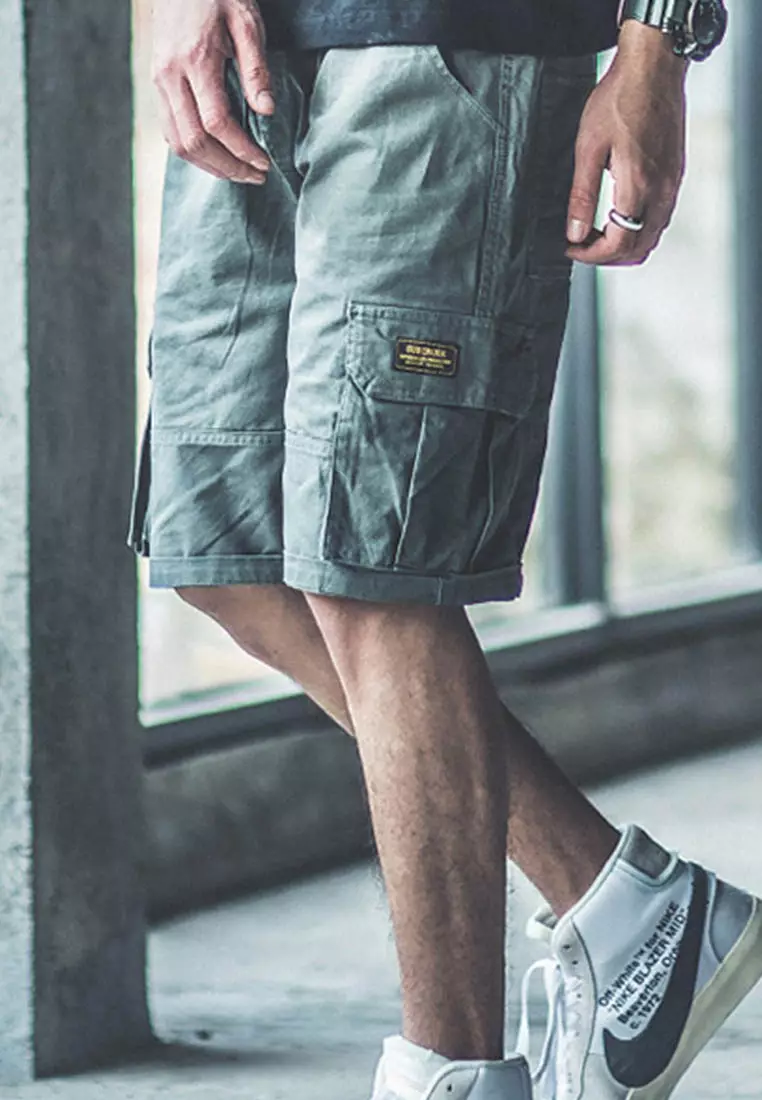 Causal Wide Leg Drawstring Shorts A21032315RD