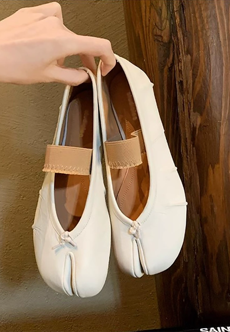 Tibi one-strap split-toe closed-toe slippers for outdoor wear CA25021329SL