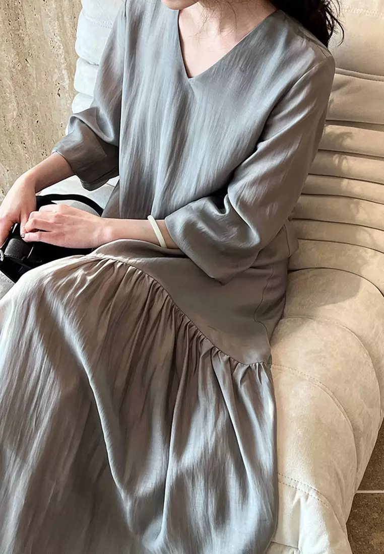 French loose dress CA24092341BE