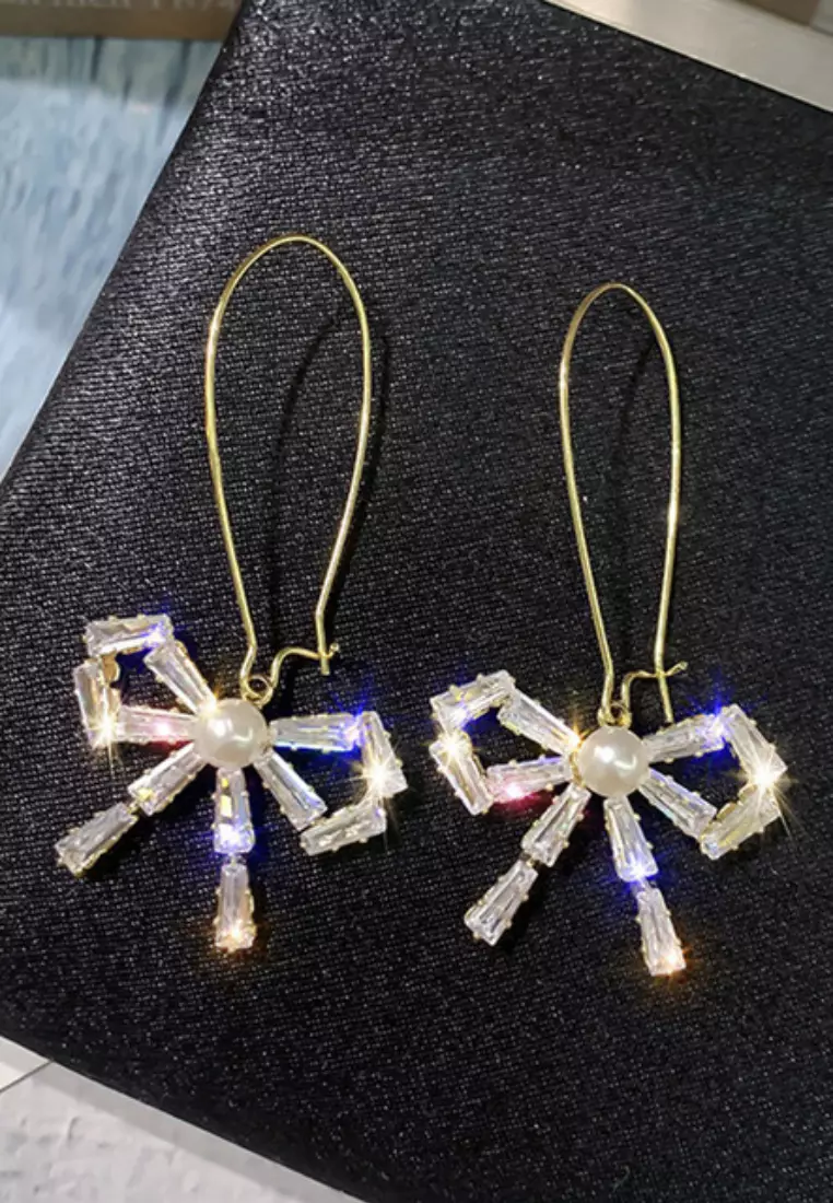 6 - Bow Earrings CA060320W