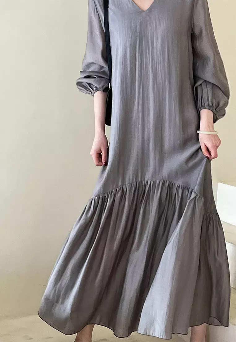 French loose dress CA24092341BE