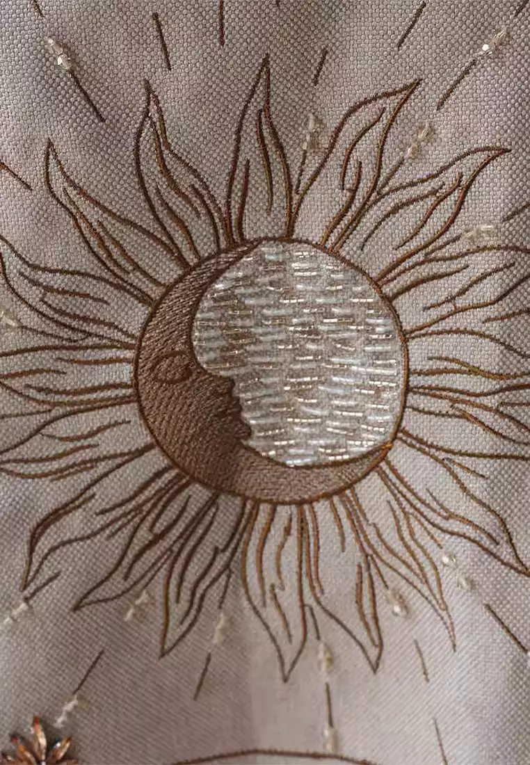 Temperament Embroidery Heavy Industry Dress CA24102530BE