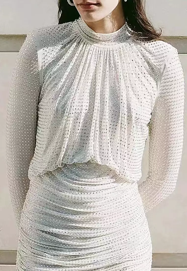 French sequin dress CA24102501W