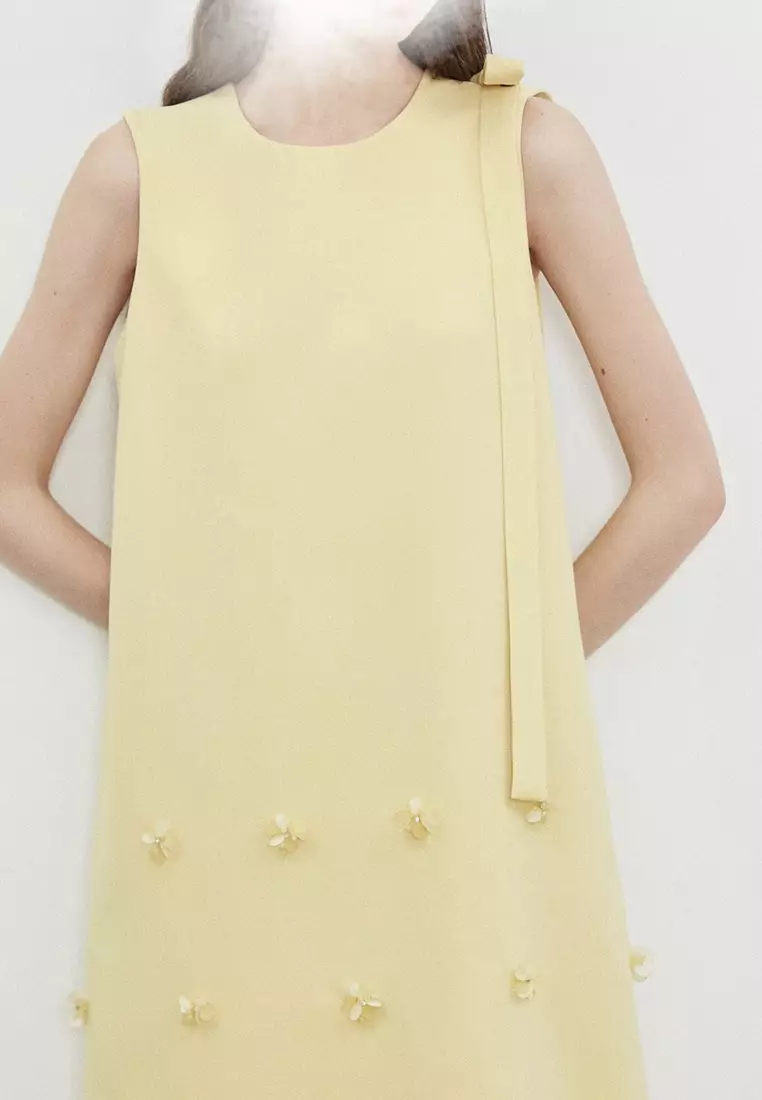 2024 Summer Elegant Round Neck Sleeveless Floating Strap Dress K052904YE